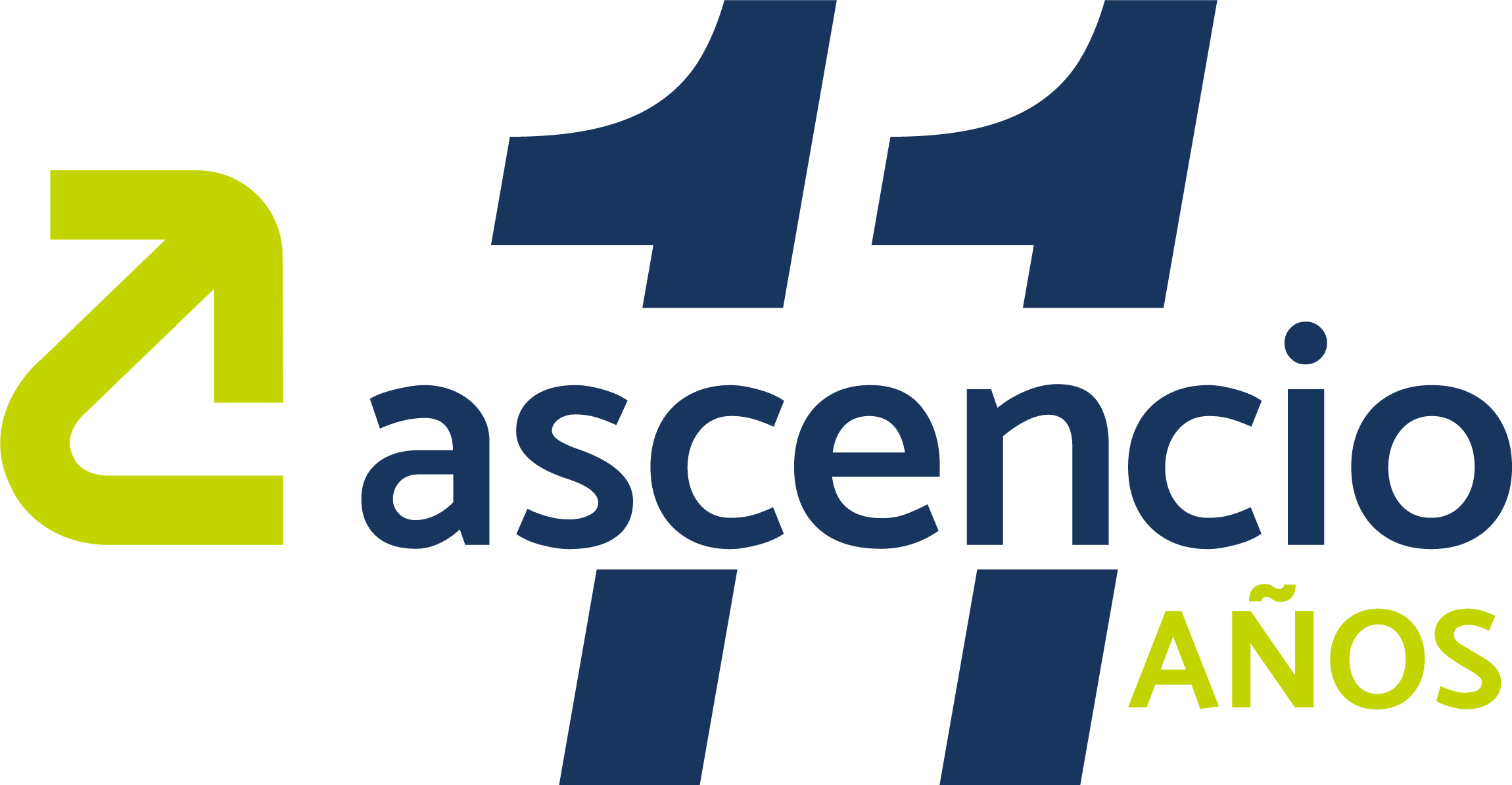 LOGO 11 ANIV ASCENCIO AZUL